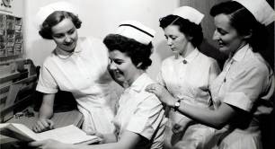 Nurses in the 1950s